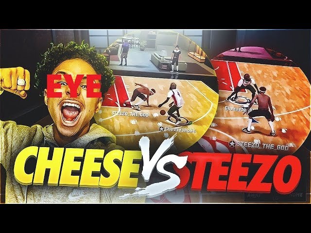 CHEESEAHOLIC TRIES TO EXPOSE STEEZO (GONE WRONG) 1v1 ANKLES BROKEN REVENGE + RAGE! NBA 2K18