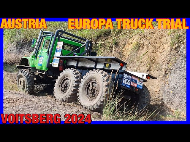 TRUCK TRIAL PRAGE 6X6 ON THE TRUCK TRIAL EUROPEAN CHAMPIONSHIP IN AUSTRIA VOITSBERG 2024