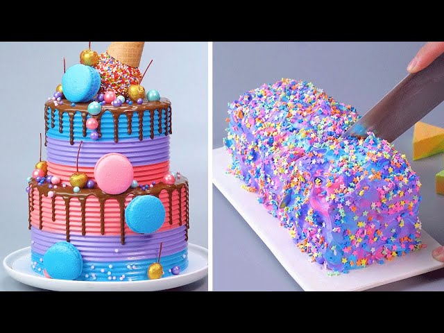 15 Fun and Creative Cake Decorating Ideas For Any Occasion 😍 So Yummy Chocolate Cake Tutorials