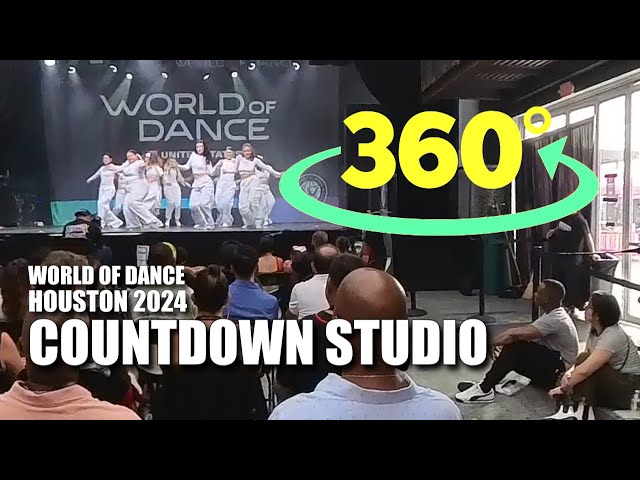 COUNTDOWN STUDIO - WORLD OF DANCE HOUSTON 2024 (360 VIDEO)