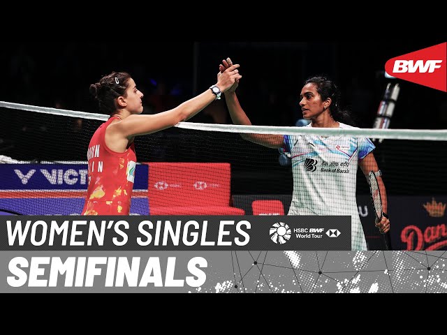 VICTOR Denmark Open 2023 | Carolina Marin (ESP) [6] vs. Pusarla V. Sindhu (IND) | SF