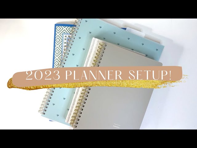 My 2023 Planner Setup + Accessories!