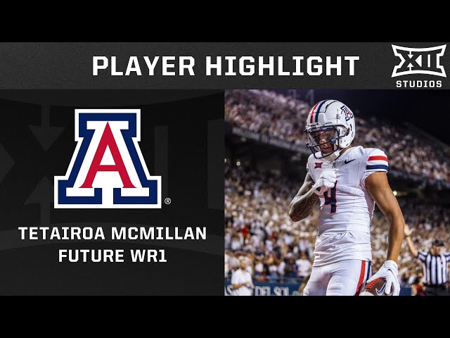 Tetairoa McMillan's Rise to WR1 | 2024 Big 12 Football