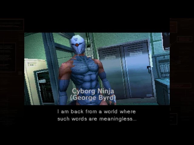 metal gear solid cyborg ninja Grey fox boss fight episode#3