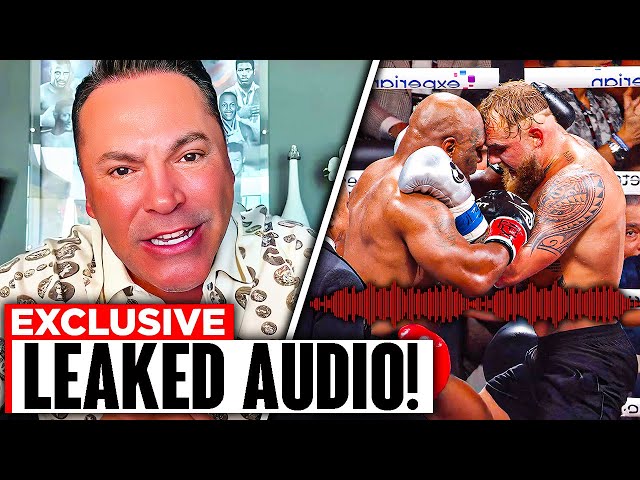 Oscar De La Hoya LEAKS Proof That Jake Paul VS Mike Tyson Was RIGGED!