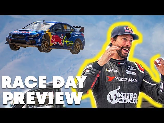 Travis Pastrana Previews Massive 100ft/30m Jump at Nitro Rallycross