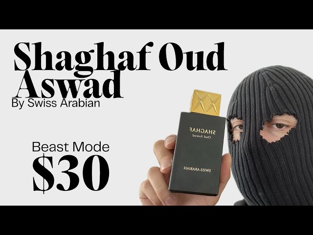 Shaghaf Oud Aswad SWISS ARABIAN