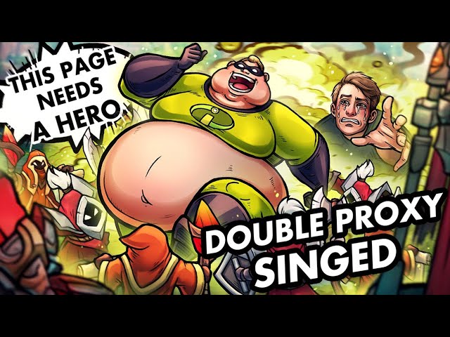 DOUBLE PROXY SINGED BROKE MY MID LANER