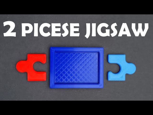 Can you solve this 2 piece jigsaw puzzle? #shorts