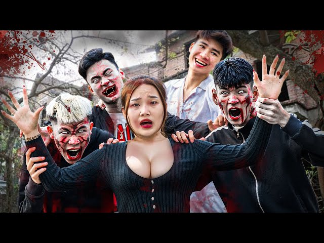 Zombie Escape Parkour POV - The First Love Story Between HUMANS & ZOMBIES 좀비 탈출 파쿠르 인간과 좀비의 첫 사랑 이야기