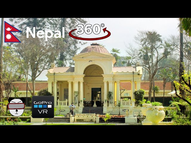 🌍 360° The Garden Of Dreams | Kathmandu, Nepal 🇳🇵【GoPro VR Travel | 360 Video】