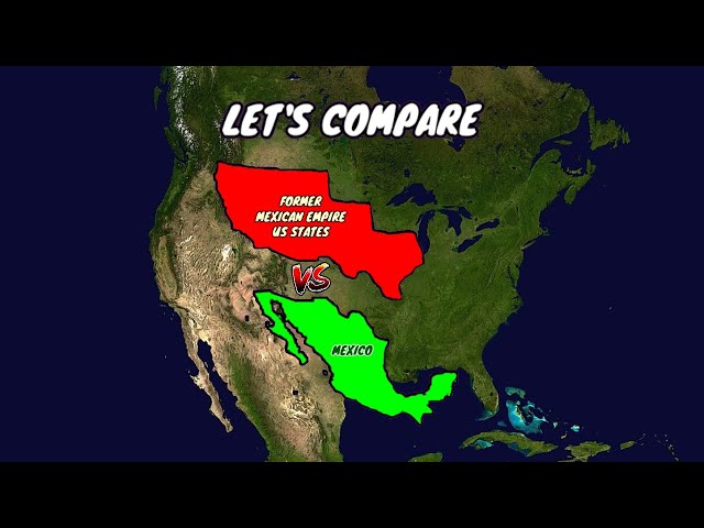 Let's Compare Mexico and Former Mexican States of USA As A Countries | Country Comparison | DD 2.o