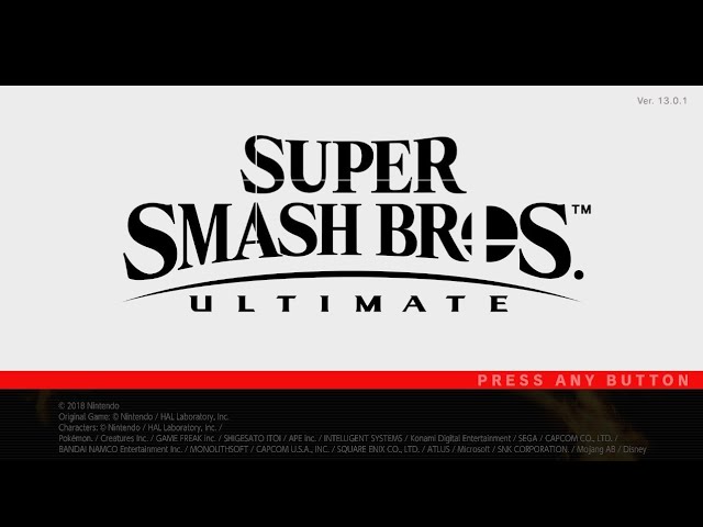 Super Smash bros Ultimate