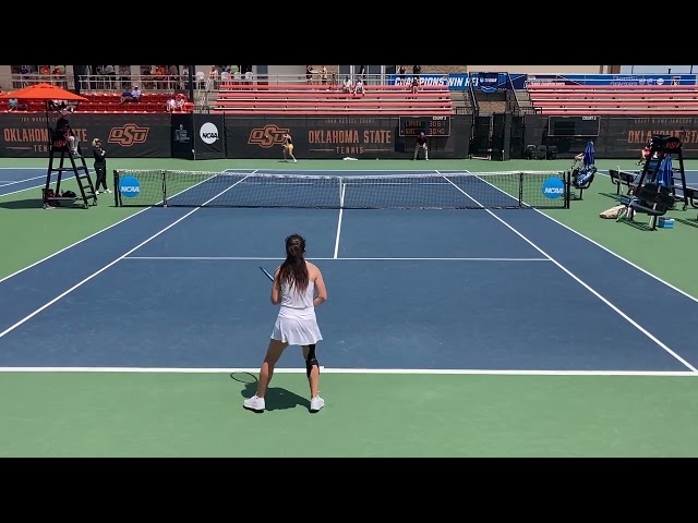 2024 NCAA D-I women's singles final