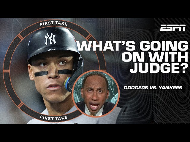 'I'M DISGUSTED WITH AARON JUDGE!' 😡 Stephen A. GOES OFF on the Yankees performance | First Take