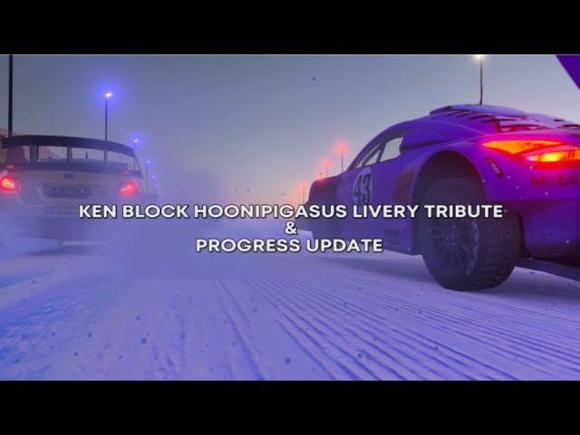 Ken Block Hoonipigasus Livery Tribute