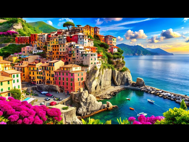 ITALIAN RIVIERA: EXPLORE PORTOFINO, CAMOGLI, RIOMAGGIORE, MANAROLA, LERICI - ITALY'S VILLAGES 4K HDR