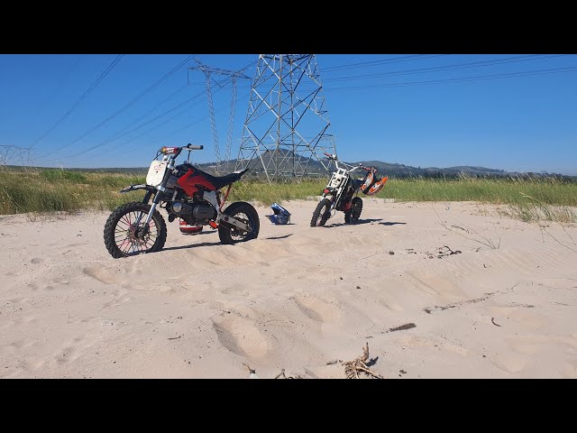 Rideout on the pitbikes #pitbike #offroadbike #edit