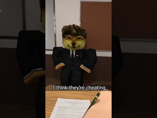 I think they're cheating | #short  #shorts  #roblox  #memes