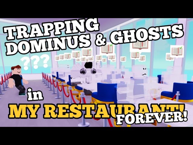 i TRAP DOMINUS & GHOSTS in My Restaurant! FOREVER