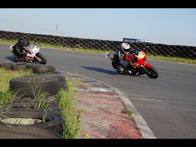 🏍️Trening Tor Poznań  2019 - Honda VF500 FII Racer 1984r. Film 360! 4K.