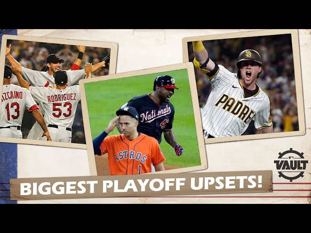 MLB's biggest playoff upsets! (aka absolute October MADNESS!)