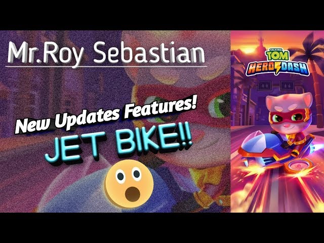 Talking Tom Hero Dash [ *New Jet Bike* ]😮😮