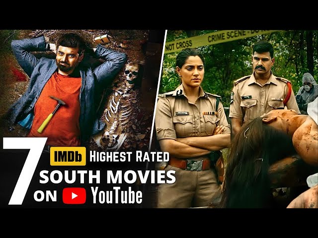 Top 7 Crime Thriller South Movies on YouTube in Hindi | Part 2