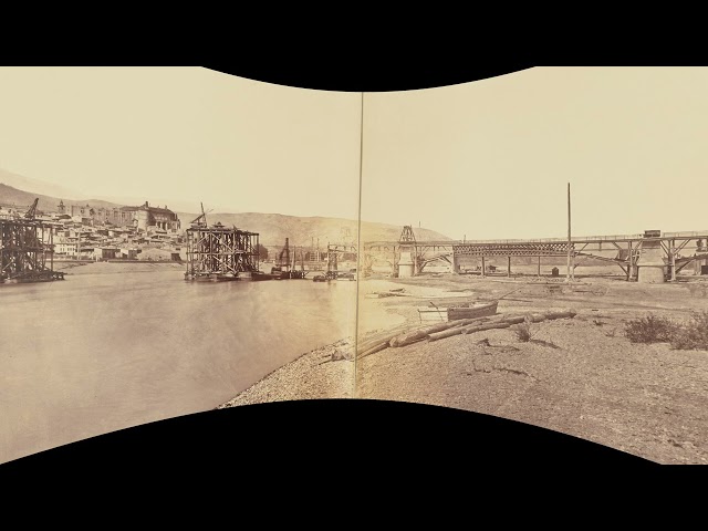 La Voulte, Panorama ~1861 (silent, still image)