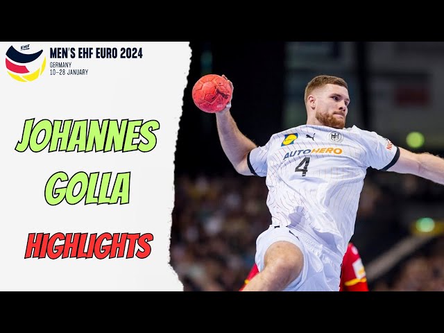 Mejores Goles de JOHANNES GOLLA en la EHF EURO 2024