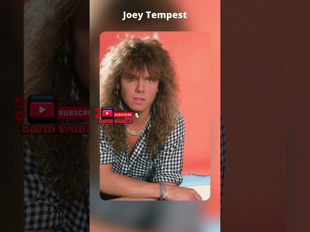 Joey Tempest -DAVID WORLD #europe