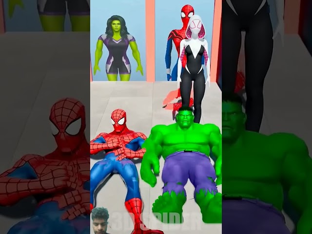 India ka Spider-Man and girl kissing #spiderman #funny #gaming #gameplay