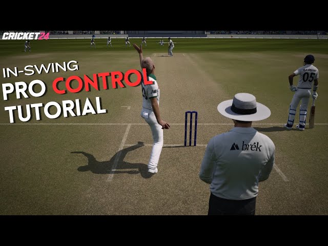 INSWING Tutorial for BEGINNERS | Cricket 24 (Pro Control)