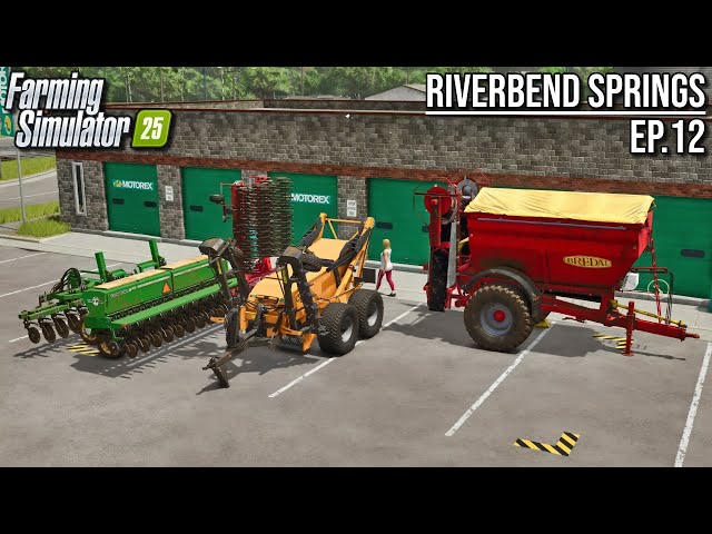 Selling Off OLD EQUIPMENT on Riverbend Springs | Farming Simulator 25