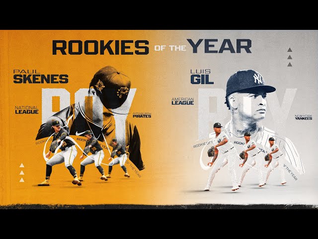 2024 Rookie of the Year WINNERS are revealed! (Hear from Paul Skenes & Luis Gil)