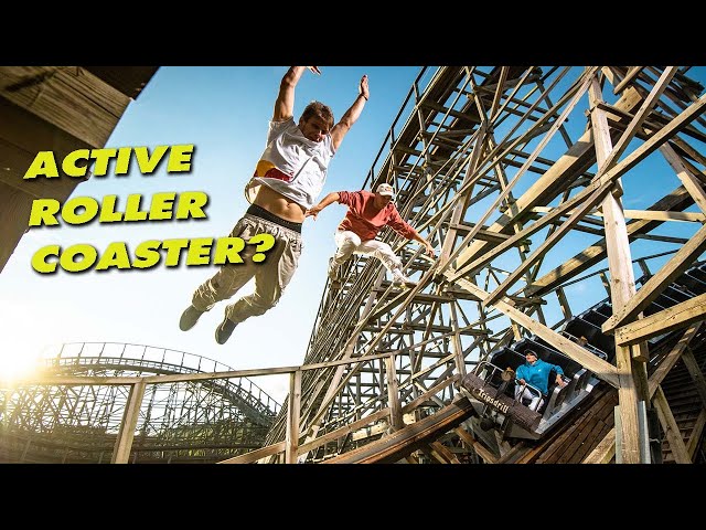 How to catch a coaster? Wild Ride - Behind the Scenes