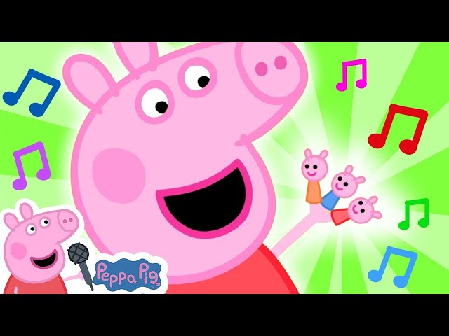 Peppa Pig Official Channel 🎵 Peppa Pig Finger Family Song@PeppaPigNurseryRhymesOfficial