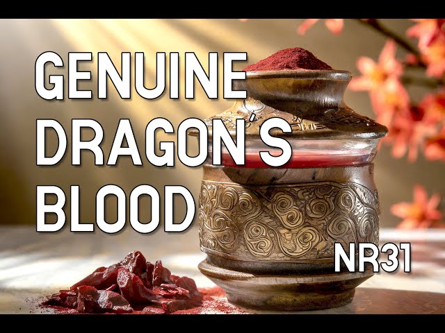 Year of the Dragon, Dragon's Blood resin watercolor paint