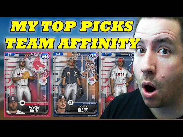 Top Team Affinity Cards for MLB The Show 24