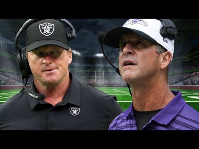 Jon Gruden Rips Off VINTAGE RANT on Ravens' Penalties