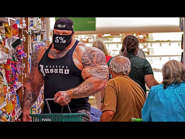 PEOPLE ARE SCARED OF HIM - WORLD'S SCARIEST MONSTER IN THE INDUSTRY OF BODYBUILDING - ILLIA GOLEM