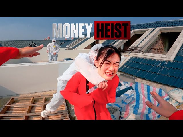 MONEY HEIST vs CRAZY DOCTOR: ZOMBIE VIRUS || 30-Minutes (Horror Parkour POV)