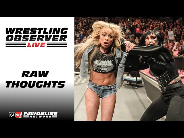 Women's WarGames match set | WWE Raw | Wrestling Observer Live