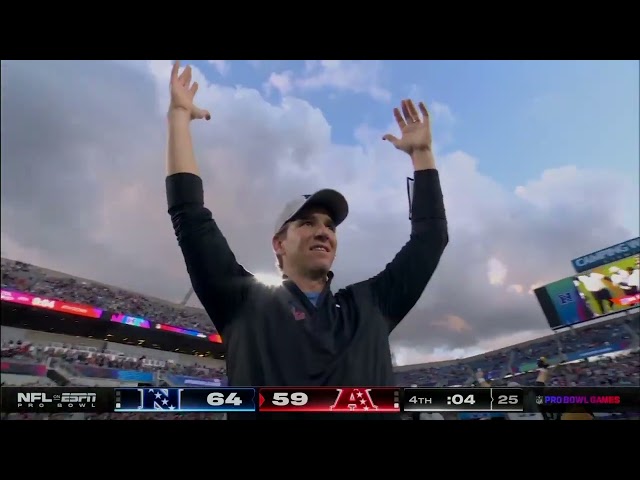 Peyton Manning is STUNNED at the Final Play of the 2024 Pro Bowl