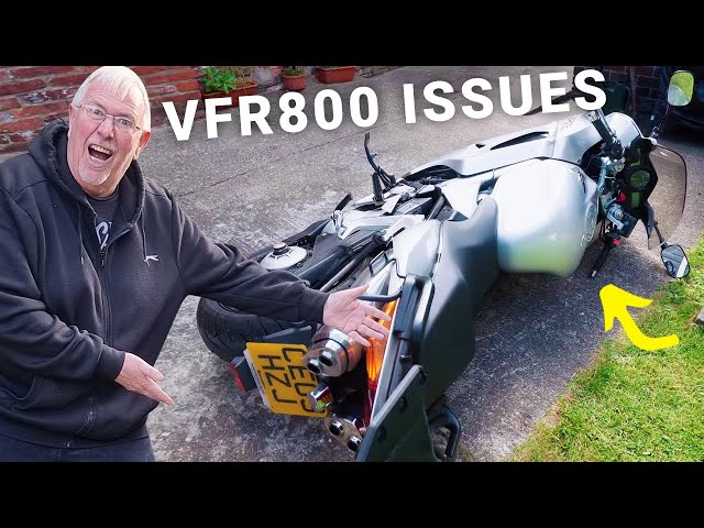 5 Things I Hate About My Honda VFR 800 | 2003 Gen 6 VFR800 VTEC Issues & Dislikes | 06