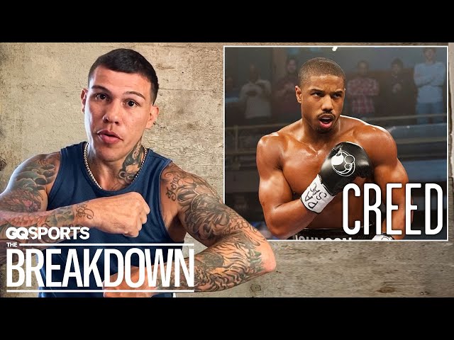 Pro Boxer Gabriel Rosado Breaks Down Boxing Scenes from Movies | GQ Sports