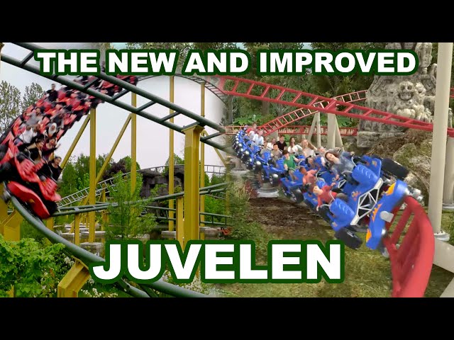 Intamin's New Family Launch Coaster | Juvelen 2.0, the Best Straddle Coaster Ever Designed