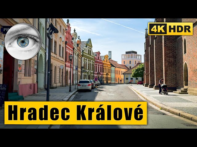 The Jewel of Czech history and culture - Hradec Králové Walking Tour 🇨🇿 Czech Republic 4k HDR ASMR