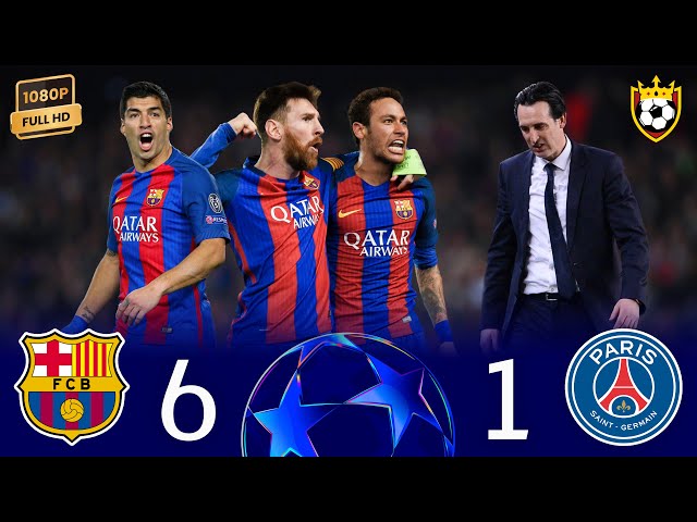 Barcelona make historic comeback vs PSG on a great night for "MSN" 🤯🔥🌟 ● Full Highlights 🎞️ | FHD