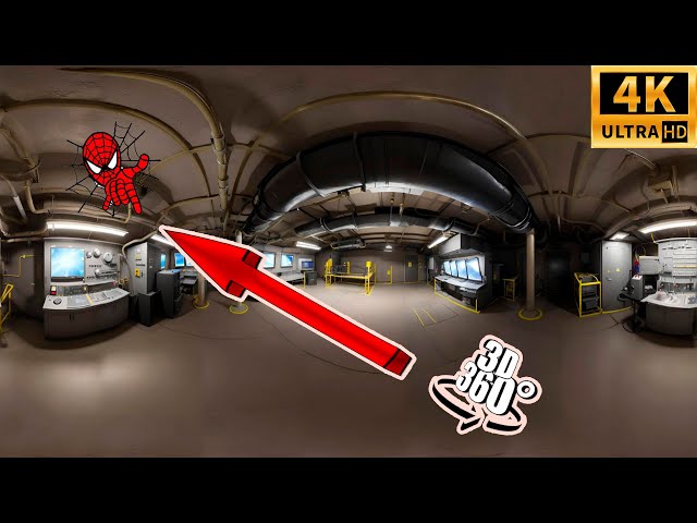 VR 360 Find HIdden Dancing Spiderman 4K 360 Degree #360